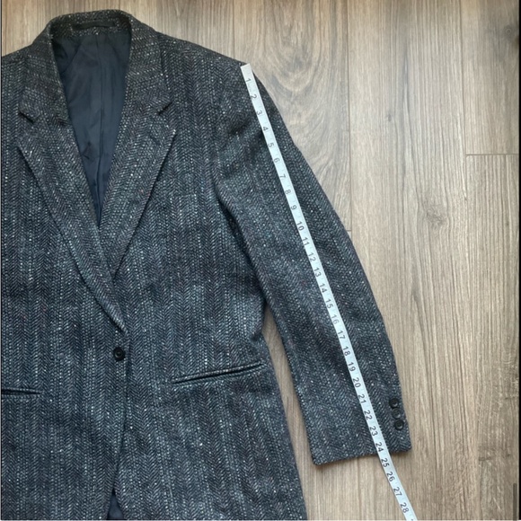 Givenchy Virgin Wool Multicolor Tweed Blazer | L - Picture 9 of 13